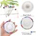 Honbay 30PCS Colorful Crystal Hijab Pins with Safety Caps - Muslim Scarf Brooch Shawl Safety Pins - Buy Online on GoSupps.com