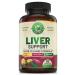 Liver Cleanse Detox & Repair Formula. Liver Support Supplement with Dandelion Root Silymarin Milk Thistle Turmeric & Artichoke Extract for Liver Health Support. Milk Thistle Liver Detox 90 Pills