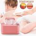 Wipe Warmer 7.87x4.72x3.86in Baby Wipes Dispenser 10W Wet Wipes Dispenser Wipes Warmer for Babies Wipes Towel Warmer Wipe Warmer for Bathroom and Travel Accessories Pink - Buy Online on GoSupps.com