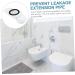 Homoyoyo 2pcs Toilet Shifter Toilet Drainage Systems Drain Pipe Shifter Commodes Toilet Bowl Water Outlet Shifter Toilet Flange Toilet Closestool Supplies Kits White Plastic Adjust Extend 20.7X12.5CMx2pcs Whitex2pcs - Buy Online on GoSupps.com