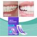 Bande Blanchiment Dentaire Violet Bandes Blanchissantes Dents Violettes Teeth Whitening Strips Blanchissantes Doux Des Dents R duire Les Taches Profondes Caf /Vin/Soda (1) - Buy Online on GoSupps.com