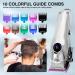 Gabrella Men s Hair Clipper Beard Trimmer Hair Trimmer Shaver for Men Professional Barber Clippers Waterproof Cordless Hair Trimmer Rechargeable Trimmer Male Grooming Set Colorful Guide Combs Sliver - Buy Online on GoSupps.com