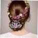 DOITOOL 1pc Prom Hair Clips Diamond Headpiece Hair Accessories for Women Prom Bridal Hair Comb Wedding Colored Hair Clips Barrettes for Women Princess Headwear Tiara Girl Women's Hair Ring - Buy Online on GoSupps.com
