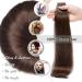 Elailite Tape in Hair Extensions - Real Hair Adhesive 20 Pieces 55cm 50g #02 Dark Brown - Buy Online on GoSupps.com