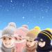 Uniyoung Baby Winter Hat Scarf with Ear Flaps | Toddler Girls Boys Hood Balaclava | Kids Fleece Lining Knit Beanie with Visor | Grey, 1-5 Years - Buy Online on GoSupps.com