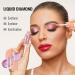Oulac Liquid Glitter Eyeshadow Shimmer Eyeshadow Metallic Purple Eyeshadow Liquid Eyeliner with Fine Sparkle Blendable Sparkly Eye Make-up Crease Resisatnt Non-Greasy Vegan 5.4g Jump!! (08) - Buy Online on GoSupps.com