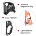 AOKWIT Climbing Ascender Right Hand Black - Aviation Light Alloy Rappelling Belay Gear for Rock Climbing, Tree Arborist, SRT Climbing - Handle Clamp Included - Buy Online on GoSupps.com
