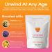 Unwind Boost Calming Organic Menopause Support | Stress Relief Protein Powder with Chamomile Lavender & Lemon - Buy Online on GoSupps.com