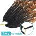 8Packs Goddess Box Braids Crochet Hair With Curly Ends 18inch Pre-looped Bohomian Crochet Box Braids Synthetic Braiding Hair Extensions (18 Inch 1b/33/30) 18 Inch(Pack of 8) 1B/33/30 - Buy Online on GoSupps.com