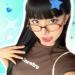 Myiaur Fashion Oval Y2K Fake Glasses - Anti Blue Light Eyewear for Women | Clear Cosplay Non-Prescription Frames - Red - Buy Online on GoSupps.com
