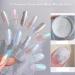 12 Colors White Pearl Chrome Nail Powder - Metallic Mirror Glitter for Stunning Nail Art | Aurora Shimmer Pigment Set - Buy Online on GoSupps.com
