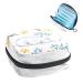GIAPB Period Bag Sanitary Napkin Storage Bag Period Pouch Travel Makeup Bag Animal Bear Leaf Color556