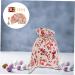 LALAFINA 24pcs Storage Bag Xmas Ing Adorable Bags Christmas Pouch Linen Candy Draw Convenient - Buy Online on GoSupps.com