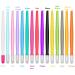 BQTQ 150-Piece Plastic Handle Nail Cuticle Pusher with Rubber Tip - Nail Cleaner & Nail Art Tool in 15 Colors for Men and Women - Buy Online on GoSupps.com