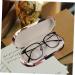 Buy Homsfou Dual-Purpose Glasses Case & Contact Lens Container - Travel-Friendly Storage Box with Flocked Cloth Design - Buy Online on GoSupps.com