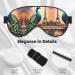 SSIMOO Eiffel Tower Eye Mask | Double-Sided Oil Painting Design | Soft & Light Blocking for Better Sleep Quality - Buy Online on GoSupps.com