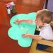 YOCZOX Kids Silicone Cloud Placemats - 2 PCS, Non-Slip, Heat Resistant, Portable Tableware for Toddlers - Green - Buy Online on GoSupps.com