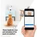 Closer Pets TreatView Pet Indoor Security Camera with Phone App (iOS/Android Compatible) Night Vision and Treat Dispenser - Buy Online on GoSupps.com