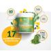  Nu U Nutrition Super Greens | Mango | Green Juice Powder 300g - 17 Active Superfood Ingredients - 60 Servings - With Inulina Spirulina Chlorella Maca Root & More - 100% Vegan Nu U Nutrition - Buy Online on GoSupps.com