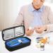 MEDMAX Insulin Pen Carrying Cooler Case - Portable Water-Resistant Diabetic Organizer with Ice Brick - Black - Buy Online on GoSupps.com