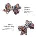 COLLBATH Hairpin Rhinestone Hair Clips Bow Spring Hair Barrettes Bowknot Hair Decors Chic Bow Headdress Bow Spring Headdress Spring Hair Clip Bowknot Hair Clip Women Bow Headdress Clip - Buy Online on GoSupps.com