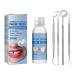 Allony Temporary Dentures Temporary Tooth Repair Kit Denture Prosthesis Dental Care for Repairing Broken Teeth