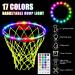 Light Up Basketball Glow in The Dark Basketball with Pump 2 LED Basketball Hoop Lights 2 Glow Basketball Nets Remote Control Basketball Rim Lights 17 Colors for Outdoor Sports Game Night Training - Buy Online on GoSupps.com