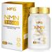 KFG NMN 18000 - NMN Nicotinamide Mononucleotide Supplement with Resveratrol Stabilized Form & 99% High Purity to Boost NAD+ Levels for DNA Repair Supplement for Healthy Aging 60 Capsules