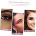 BIUDECO 12 Pairs Plastic 3d Stickers Eyeliner Strip Sticker Colorful Eyeliner Pink Puffy Stickers - Buy Online on GoSupps.com