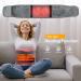 Xianjun USB Electric Heated Waist Belt | Infrared Heat Massage for Back Pain Relief & Lumbar Support - Buy Online on GoSupps.com