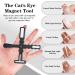 Cat Eye Gel Nail Polish Magnet - Multi-Function Magnet Stick Professional Cat Eye Stick 5 in 1 Nail Design Tools for Salon Studio Home Black - Buy Online on GoSupps.com
