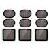 Hocoso Soyoko replacement gel pads 9 pieces of electrode pads updated electrode-body pads gel adhesives compatible with abdominal muscle belt