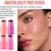 Water Jelly Tint Stick Blush lip gloss stick Milk Cooling Water Jelly Tint Lip Gloss Sheer Lip & Cheek Stain Milk Jelly Tint Jelly Blush Stick Long Lasting Jelly Texture Moisturising (#3 Red) - Buy Online on GoSupps.com