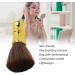 Mini Hair Brush Barber Neck Duster Brush Soft Hair Electroplating Process Barber Brush Neck Duster Hairdressing Tool Suitable for Home Hair Salon Golden - Buy Online on GoSupps.com