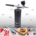 Rhinowisdom Upgraded Portable Cordless Airbrush Kit with Compressor - Rechargeable Handheld Set for Makeup, Nail Art, Model Coloring, Tattoo - Black - Buy Online on GoSupps.com