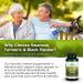 Swanson Turmeric & Black Pepper 60 Veggie Capsules - Anti-Inflammatory Supplement - Buy Online on GoSupps.com