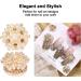 Nail Rhinestone for Nail Design Flatback Crystals Gemstones Nail Charms Jewels Decoration Rotatable Elegant Beautiful Snowflake Shape 3D Christmas Nail Art Decor for Home Salon - Buy Online on GoSupps.com