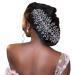 ZHENM Silver Wedding Hair Comb Bridal Headband Rhinestone Hair Accessories for Brides and Bridesmaids