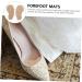 2 Pairs Marmerdo Heel Gel Insoles for High Heels - Non-Slip Cushions for Front Foot Pad - Beige 8X4.3CM - Buy Online on GoSupps.com