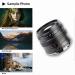 Brightin Star 55mm F1.8 Full Frame Manual Focus Lens for Sony Mirrorless Cameras - Compatible with ZV-E10, A7IV, A6400, A7SIII, A7III, A7C, A6600, and more - Black - Buy Online on GoSupps.com