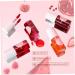 4 PCS Lip Glaze Set - Natural Formula Long-lasting Waterproof Lip Gloss & Fruit-Flavored Lip Stain for Daily Use - Shop Internationally - Buy Online on GoSupps.com