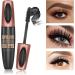 4D Silk Fiber Eyelash Mascara - Extra Long & Voluminous Black Waterproof Mascara - Long-Lasting Makeup - 1 Count - Buy Online on GoSupps.com