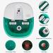 Foot Spa Bath Massager with Heat, Massage Rollers, Bubble Jets, Vibration - Stress Relief Pedicure Soak Tub with Detachable Stone, Temperature Control & Red Light - Buy Online on GoSupps.com