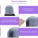 HEQU 2pcs Highlighting Cap Silicone Dyeing Cap Hair Coloring Hat Silicone Highlight Cap with Coloring Hair Hook Reusable Dyeing Cap Kit Hair Dye Cap Hairdressing Salon Cap for Women Men - Buy Online on GoSupps.com