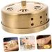 Frcolor Adjustable Smoke-Free Moxibustion Box - Copper Moxa Warm Tool for Home Therapy - Buy Online on GoSupps.com