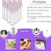 Alledomain 10Pcs 10ml Essential Oil Roller Bottles Refillable Transparent Glass Roll on Bottles Clear Roll Bottles with Stainless Steel Balls & Rose Gold Cap Include 12 Labels Dropper & Opener Color 3 - Buy Online on GoSupps.com