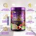 Vegan Protein Powder - Chocolate Fudge | 100% Plant-Based 3.4g BCAAs Non-GMO Easy Digesting 2 lbs (30 Servings - Buy Online on GoSupps.com