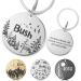 Kodinsiivous dog brand with engraving -personalized with name design or text - 30mm stainless steel dog trailer rounder for collar as an animal brand for dogs and cats (silver)