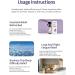 Lavender Pillow Spray with Essential Oil Sleep Aid Aromatherapy Mist for Bedding and Linens 100ml - Buy Online on GoSupps.com