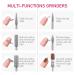 Acrylic Nail Drill Kit Electric Nail File 20000 RPM | Portable Gel Remover & Nail Polishing Machine | Pedicure Set - Red - Buy Online on GoSupps.com